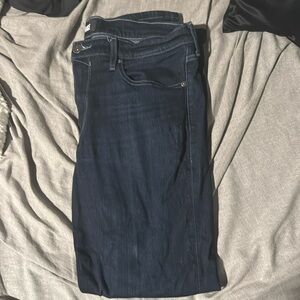 Navy Blue PAIGE skinny jeans